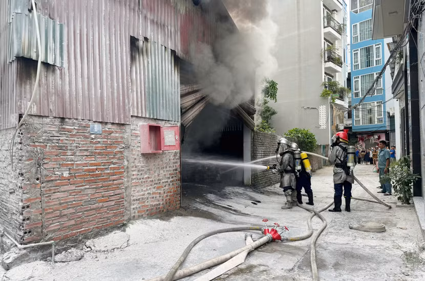 Đám cháy đã được khống chế