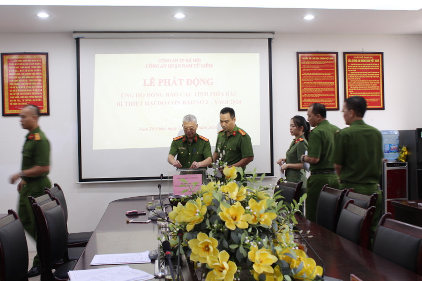 CBCS CAQ Nam Từ Liêm hưởng ứng ủng hộ nhân dân bị ảnh hưởng bởi bão Yagi CBCS CAQ Nam Từ Liêm hưởng ứng ủng hộ nhân dân bị ảnh hưởng bởi bão Yagi