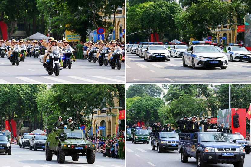 Công an Hà Nội sẵn sàng nhận nhiệm vụ, quyết tâm đảm bảo giữ vững an ninh chinh trị, trật tự an toàn xã hội trong mọi tình huống