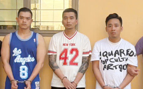 Các đối tượng Lộc, Tuấn Anh, Duy