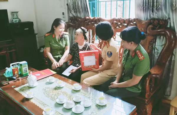 Đây là một hoạt động tri ân đầy ý nghĩa của các cấp Hội phụ nữ trong CATP