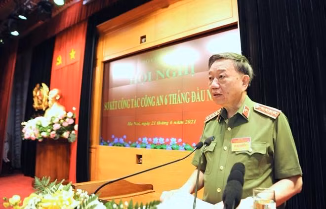 Đại tướng Tô Lâm phát biểu khai mạc hội nghị