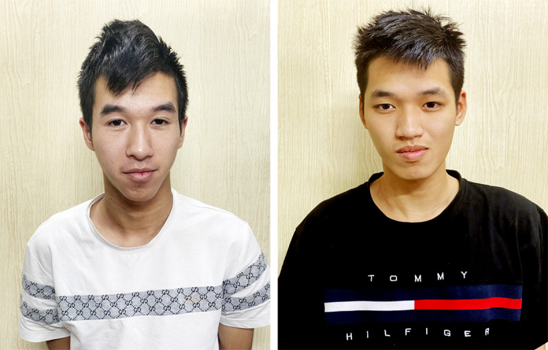 Hai đối tượng Nguyễn Đức Trường và Nguyễn Công Tuấn