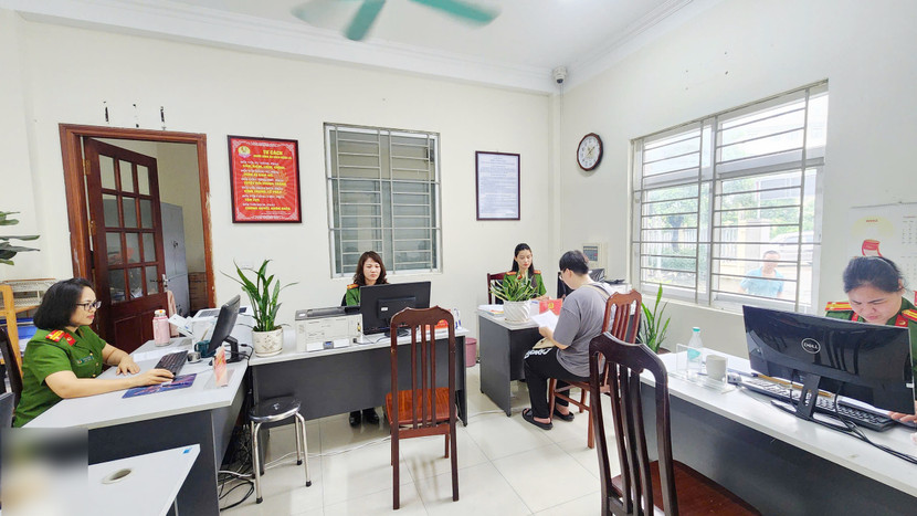 Công an phường Từ Liêm sẵn sàng với mô hình tổ chức mới, vì nhân dân phục vụ