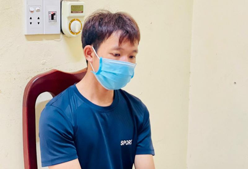 Tăng Văn Nguyên tại cơ quan công an