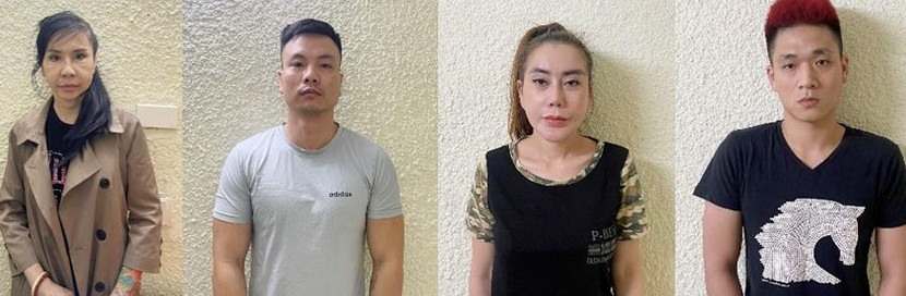 Nữ quái Nguyễn Ngọc Dung (tức Dung "Thà") và đồng bọn bị bắt khi đang sử dụng ma túy trong quán Bar 80 Mã Mây Nữ quái Nguyễn Ngọc Dung (tức Dung "Thà") và đồng bọn bị bắt khi đang sử dụng ma túy trong quán Bar 80 Mã Mây