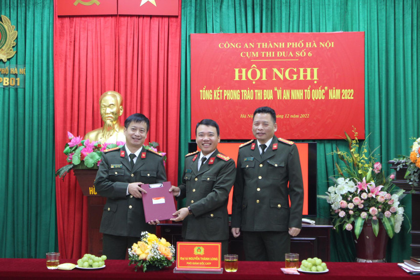 Bàn giao đơn vị Cụm trưởng và Cụm phó Cụm thi đua số 6 năm 2023 Bàn giao đơn vị Cụm trưởng và Cụm phó Cụm thi đua số 6 năm 2023