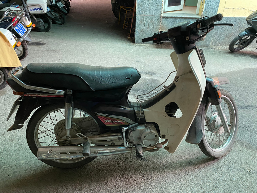 Chiếc xe máy được tổ công tác Y9/141 chuyển Chiếc xe máy được tổ công tác Y9/141 chuyển