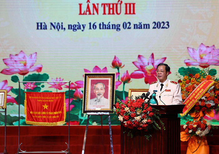 Thiếu tướng Trần Hải Quân, Tư lệnh Bộ tư lệnh Cảnh vệ phát biểu đáp từ cảm ơn sự chỉ đạo của lãnh đạo Đảng, Nhà nước Thiếu tướng Trần Hải Quân, Tư lệnh Bộ tư lệnh Cảnh vệ phát biểu đáp từ cảm ơn sự chỉ đạo của lãnh đạo Đảng, Nhà nước