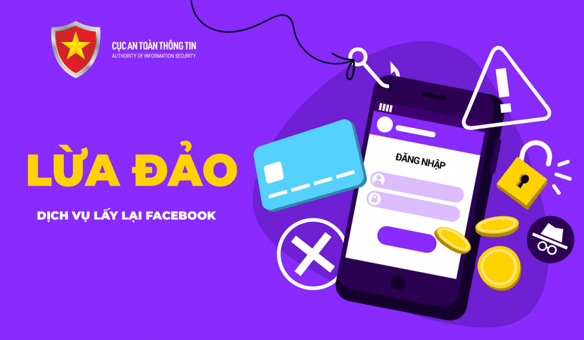 Cảnh giác với những bẫy lừa có tên "lấy lại tài khoản" Cảnh giác với những bẫy lừa có tên "lấy lại tài khoản"