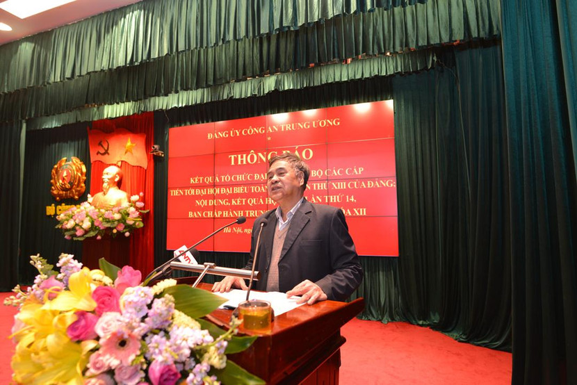 PGS, TS Nguyễn Viết Thông, Tổng Thư ký Hội đồng Lý luận Trung ương thông báo nhanh kết quả Hội nghị Trung ương 14, khóa XII