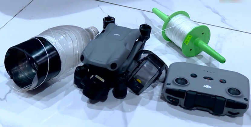 Thiết bị flycam đối tượng Đỗ Thế Vinh sử dụng để mua bán ma túy