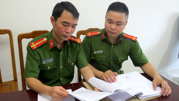 CBCS - CAH Hoài Đức nghiên cứu tài liệu vụ án