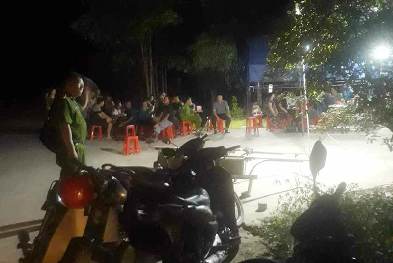 Hiện trường vụ việc