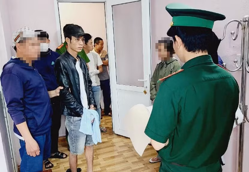 Lực lượng BĐBP bắt giữ Trần Hữu Cương