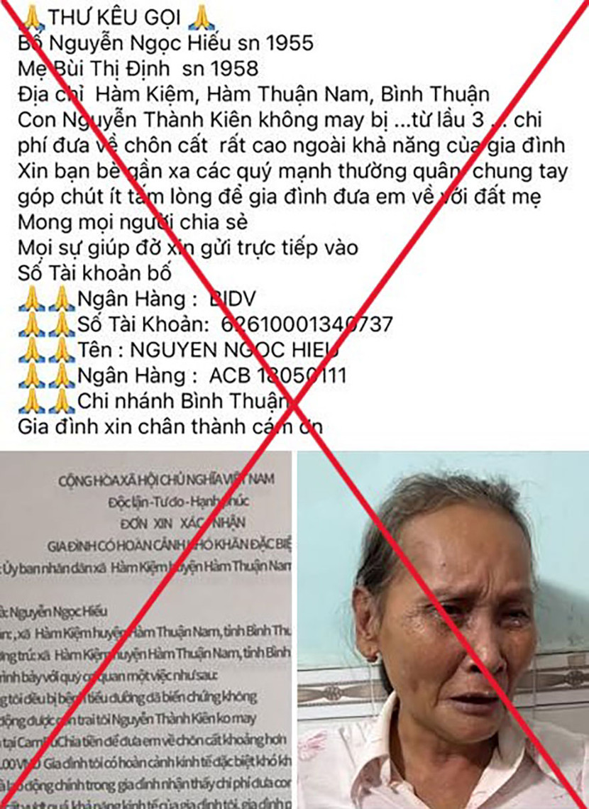 Lời kêu gọi giả mạo