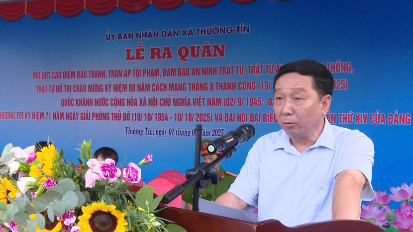 Lãnh đạo xã đánh giá cao sự chủ động, quyết liệt của lực lượng Công an xã Thường Tín Lãnh đạo xã đánh giá cao sự chủ động, quyết liệt của lực lượng Công an xã Thường Tín