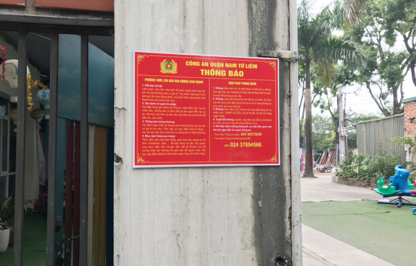 Mỗi tờ thông báo đều có số điện thoại CAQ và CAP sở tại để người dân liên hệ khi cần thiết Mỗi tờ thông báo đều có số điện thoại CAQ và CAP sở tại để người dân liên hệ khi cần thiết