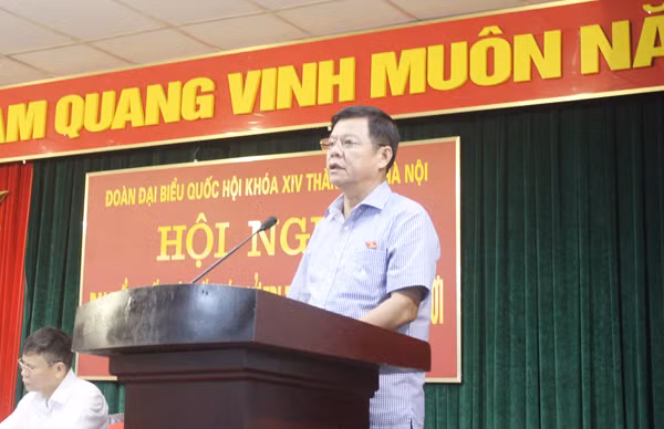 Thiếu tướng Đào Thanh Hải, Phó Giám đốc CATP trả lời kiến nghị của cử tri