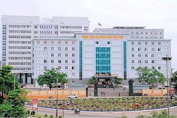 Bệnh viện đa khoa Phú Thọ nơi xảy ra sự việc