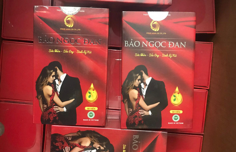 1.980 hộp, 290 lọ Thực phẩm bảo vệ sức khỏe Bảo Ngọc Đan đã bị cơ quan chức năng thu giữ, kiểm tra 1.980 hộp, 290 lọ Thực phẩm bảo vệ sức khỏe Bảo Ngọc Đan đã bị cơ quan chức năng thu giữ, kiểm tra