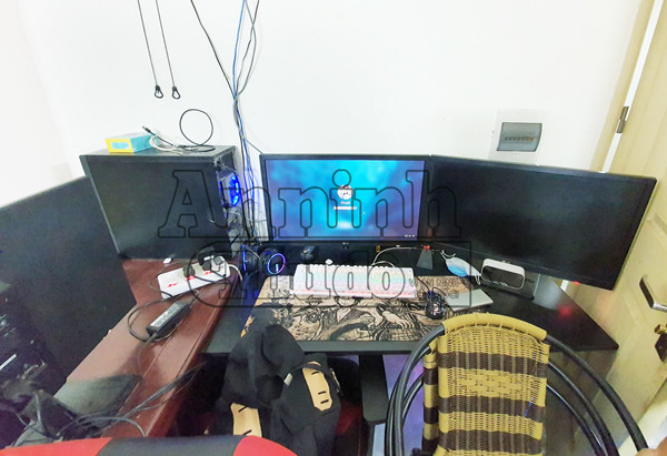 Toản đã cho lắp 7 chiếc máy tính cá nhân trong căn hộ đi thuê để thực hiện hành vi lừa đảo trên không gian mạng Toản đã cho lắp 7 chiếc máy tính cá nhân trong căn hộ đi thuê để thực hiện hành vi lừa đảo trên không gian mạng