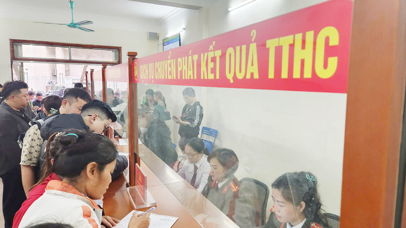 Quy trình cấp phiếu lý lịch tư pháp được thực hiện một cách bài bản, khoa học, tạo thuận lợi cho nhân dân