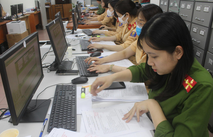 CBCS tăng cường đều là những người tinh thông nghiệp vụ, đang đảm nhận vị trí làm hồ sơ tại công an cơ sở