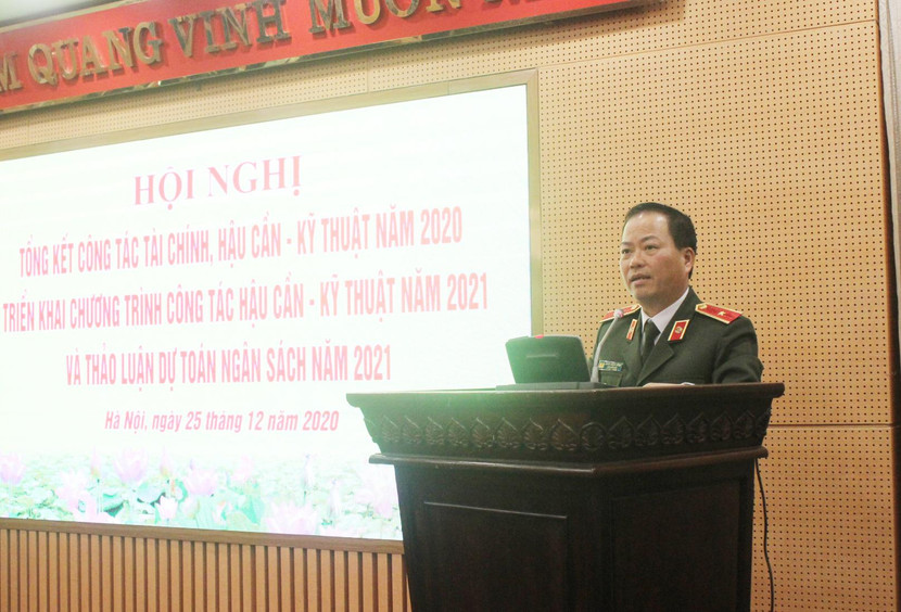 Thiếu tướng Đoàn Ngọc Hùng, Phó Giám đốc CATP chỉ đạo hội nghị Thiếu tướng Đoàn Ngọc Hùng, Phó Giám đốc CATP chỉ đạo hội nghị