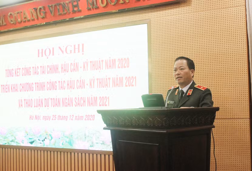 Thiếu tướng Đoàn Ngọc Hùng, Phó Giám đốc CATP chỉ đạo hội nghị