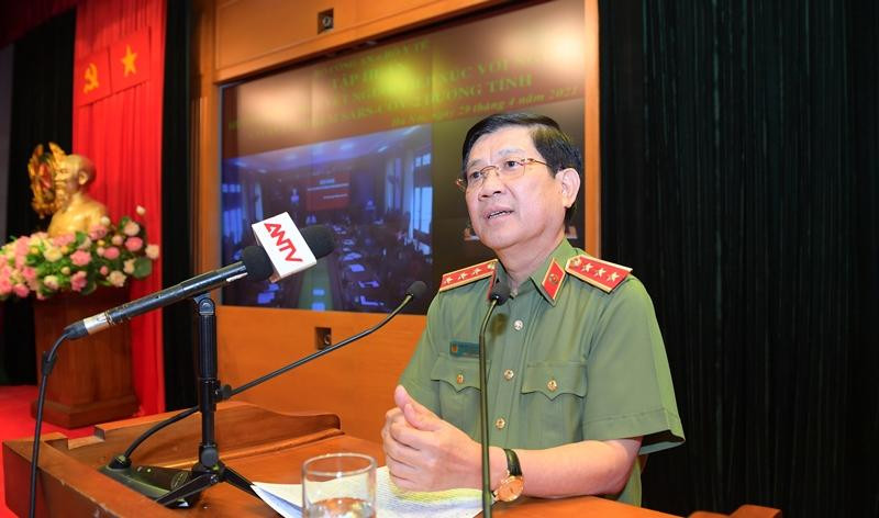 Thượng tướng Nguyễn Văn Sơn, Thứ trưởng Bộ Công an giao nhiệm vụ cho công an các đơn vị địa phương