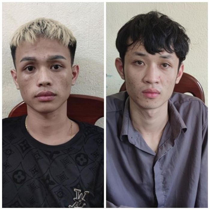 Hai đối tượng Lò Văn Hải và Lò Văn Long Hai đối tượng Lò Văn Hải và Lò Văn Long