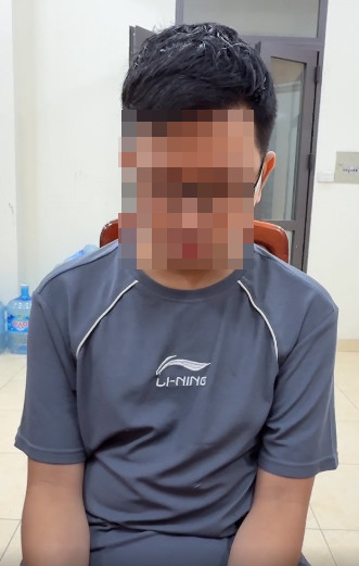 Anh Đ.P.L trình bày sự việc tại cơ quan công an