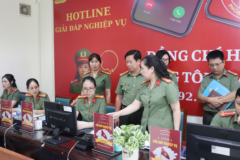 Tham quan mô hình giải đáp nghiệp vụ Tham quan mô hình giải đáp nghiệp vụ
