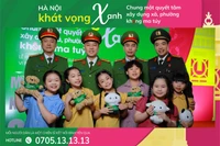 Những hình ảnh ấn tượng tại 'Hà Nội - Khát vọng xanh - Chung một quyết tâm xây dựng xã, phường không ma túy'