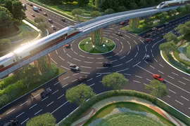 Các show diễn nhạc nước, ánh sáng đẳng cấp tại Sunset Town là “đặc sản” thu hút du khách đến với đảo Ngọc. Ảnh: Ánh Dương.