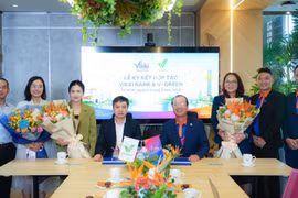V-Green và ngân hàng số Vikki hợp tác phát triển hạ tầng trạm sạc, tủ đổi pin xe điện