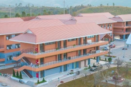 Trường nội trú liên cấp tại Si Pa Phìn, Điện Biên trước giờ khánh thành