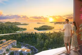 Toà Tháp Thanh Long sở hữu tầm nhìn panorama 3 mặt hướng biển. Ảnh: Sun Property.