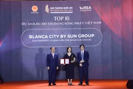 Giải thưởng quốc gia Bất động sản Việt Nam vinh danh đô thị đáng sống nhất Việt Nam - Blanca City