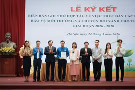 Quỹ Vì tương lai xanh cùng Đoàn Thanh niên Bộ Nông nghiệp và Môi trường chung tay thúc đẩy sáng kiến xanh