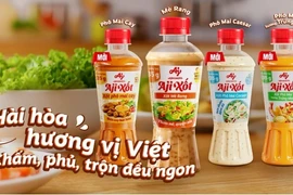 Bộ đôi Xốt phô mai Caesar và Xốt phô mai hương trứng muối “Aji-Xốt” khuấy đảo mùa lễ hội 
