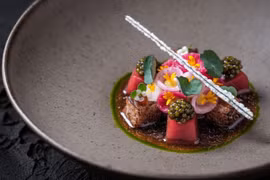 Bếp trưởng ba sao Michelin Christian Bau trình diễn ẩm thực tại Capella Hanoi