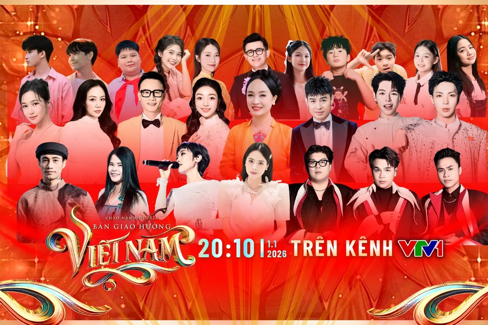 “Chào năm mới 2026 – Bản giao hưởng Việt Nam” lên sóng tối 1-1-2026