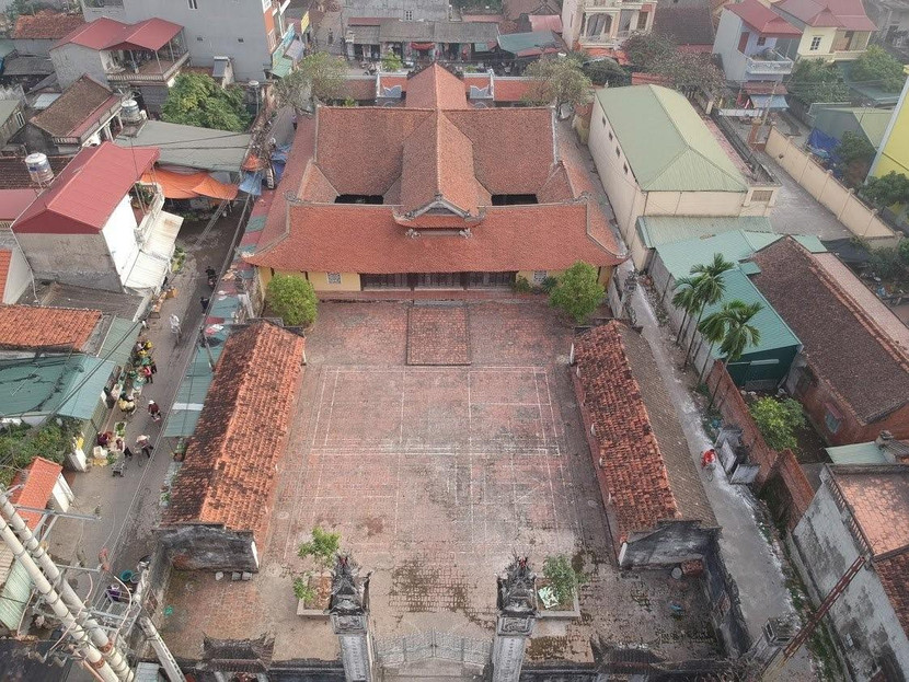 Đình Vạn Xuân với kiến trúc hành cung độc đáo Đình Vạn Xuân với kiến trúc hành cung độc đáo