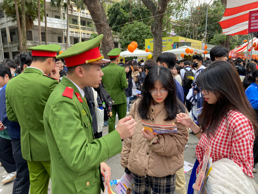 Về cơ bản tuyển sinh các trường công an vẫn giữ ổn định như năm 2024 có điều chỉnh một số khâu