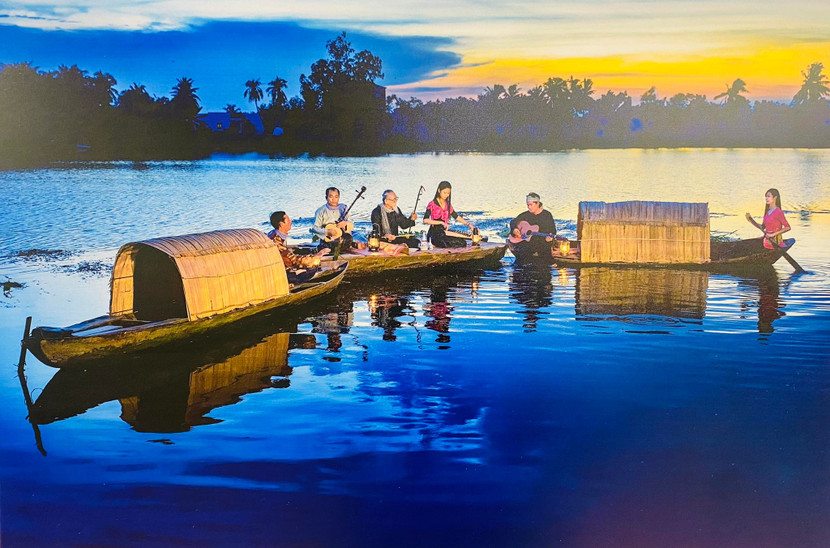 Đờn ca tài tử Nam bộ- Di sản phi vật thể đại diện của nhân loại (ảnh: Lê Minh Vũ)