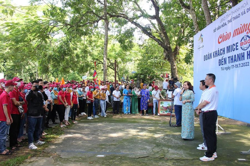 Sở VHTTDL Thanh Hóa tổ chức chương trình chào mừng đoàn khách MICE lớn nhất từ trước tới nay Sở VHTTDL Thanh Hóa tổ chức chương trình chào mừng đoàn khách MICE lớn nhất từ trước tới nay