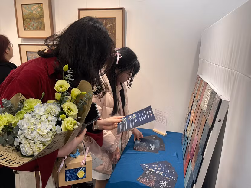 Rất nhiều người trẻ đã đồng cảm với triển lãm