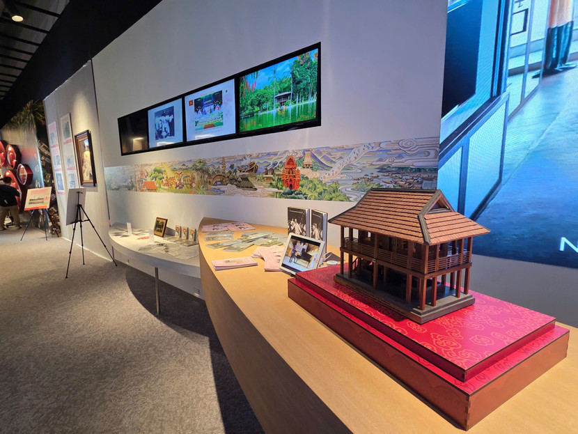 Một góc trưng bày của Triển lãm